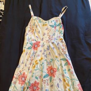 Old navy white and floral dress!